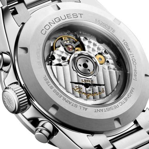 Longines Conquest Automatic Chronograph Caseback