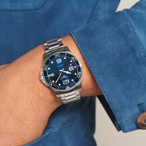 Affordable Dive Watches Longines Hydroconquest on wrist - one of the most affordable dive watches