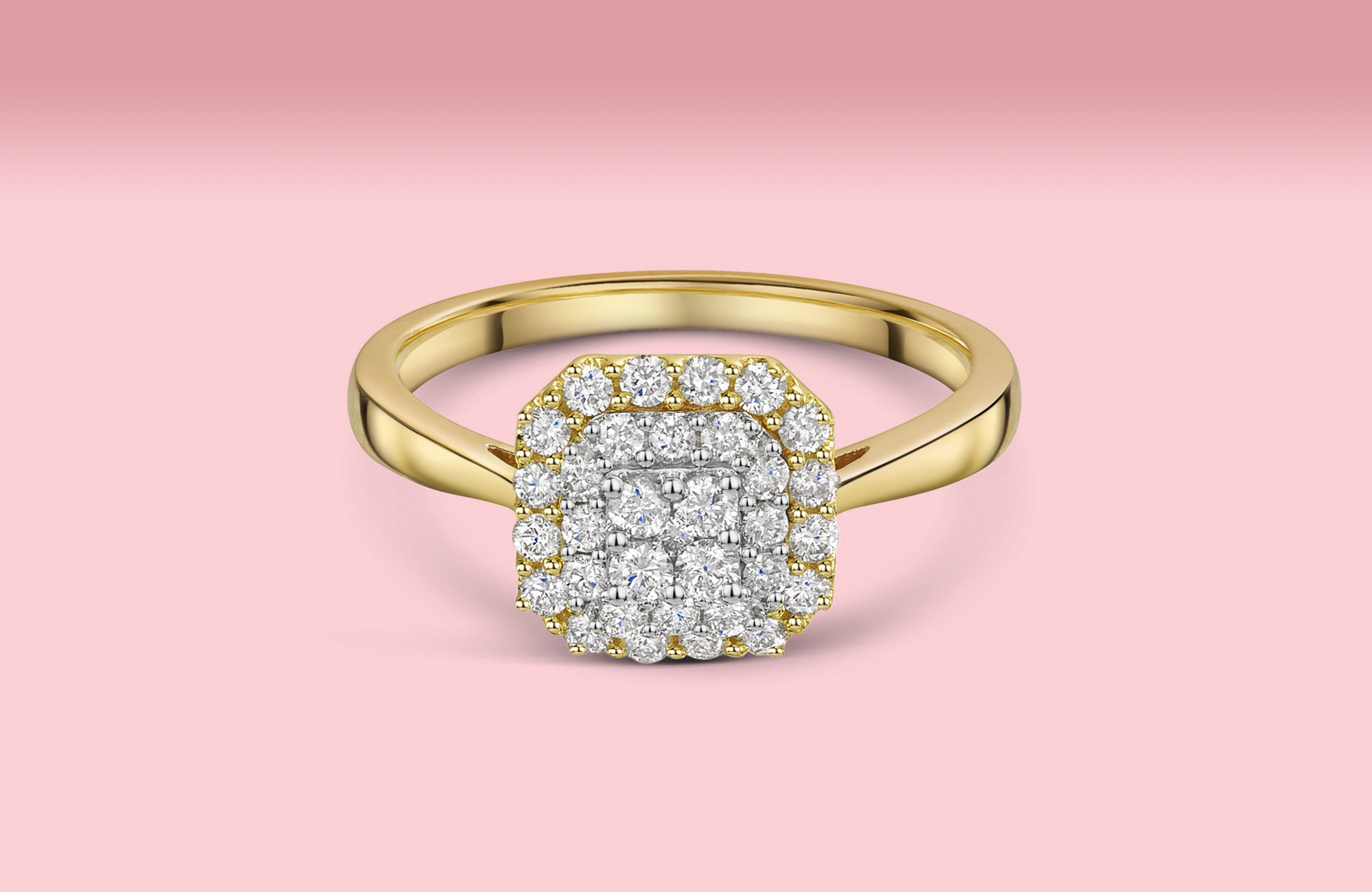 Cluster Engagement Rings