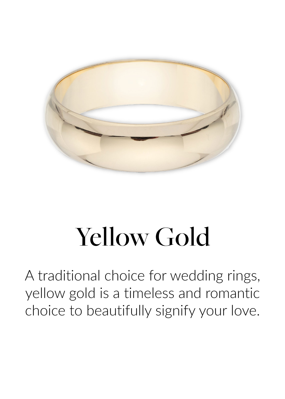 Yellow Gold Wedding Rings