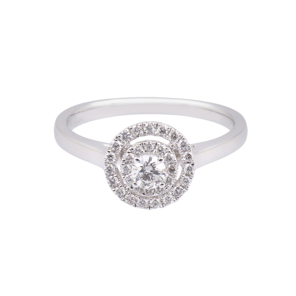 18ct White Gold 0.30ct Diamond Ring