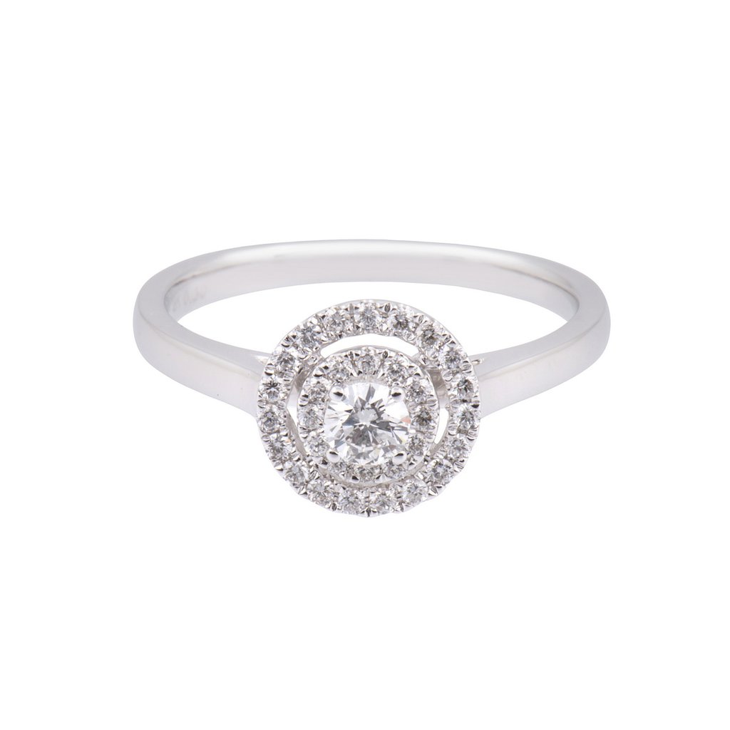 18ct White Gold 0.30ct Diamond Ring