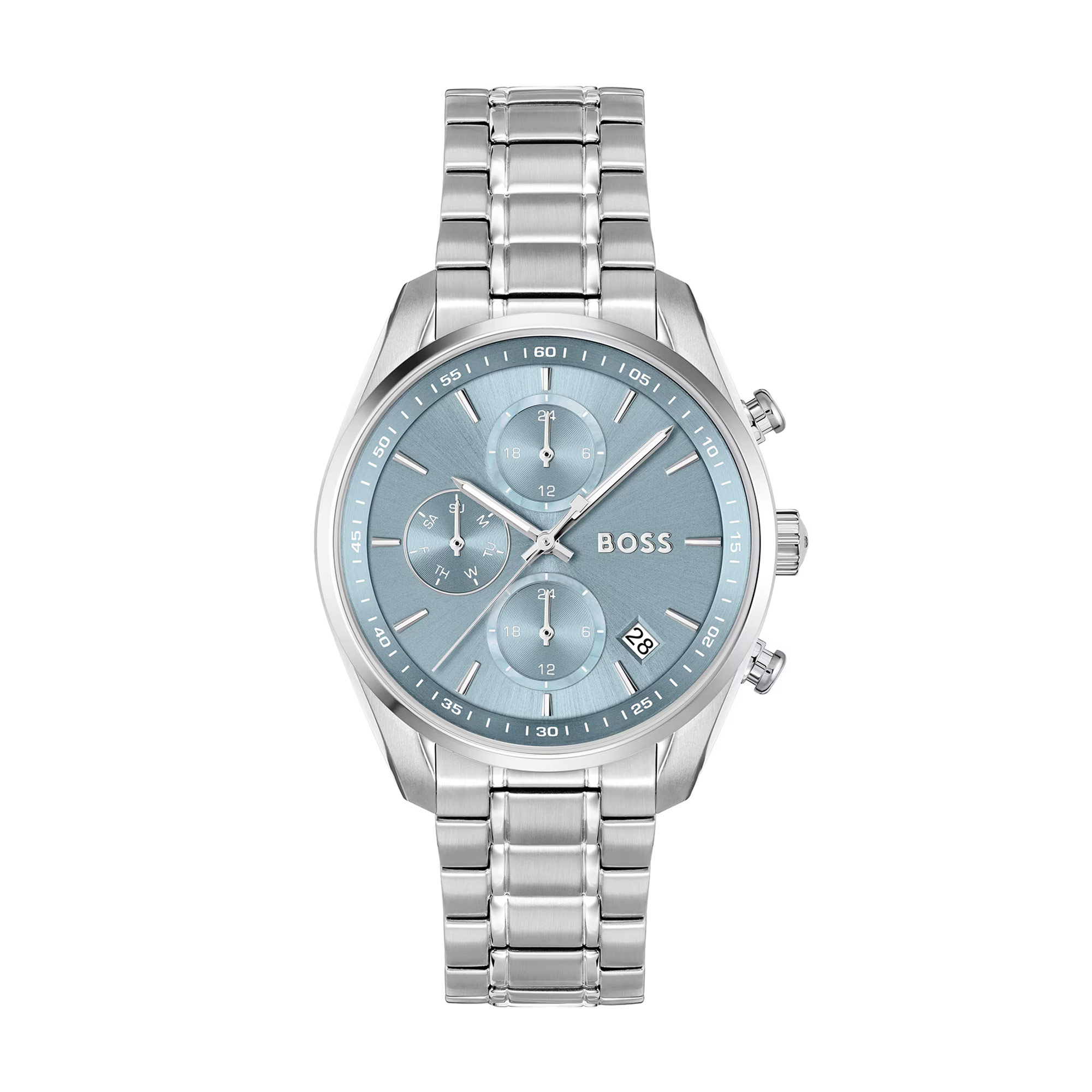 BOSS Grand Tour Quartz 38mm Stainless Steel Chronograph Ladies Watch 1502767