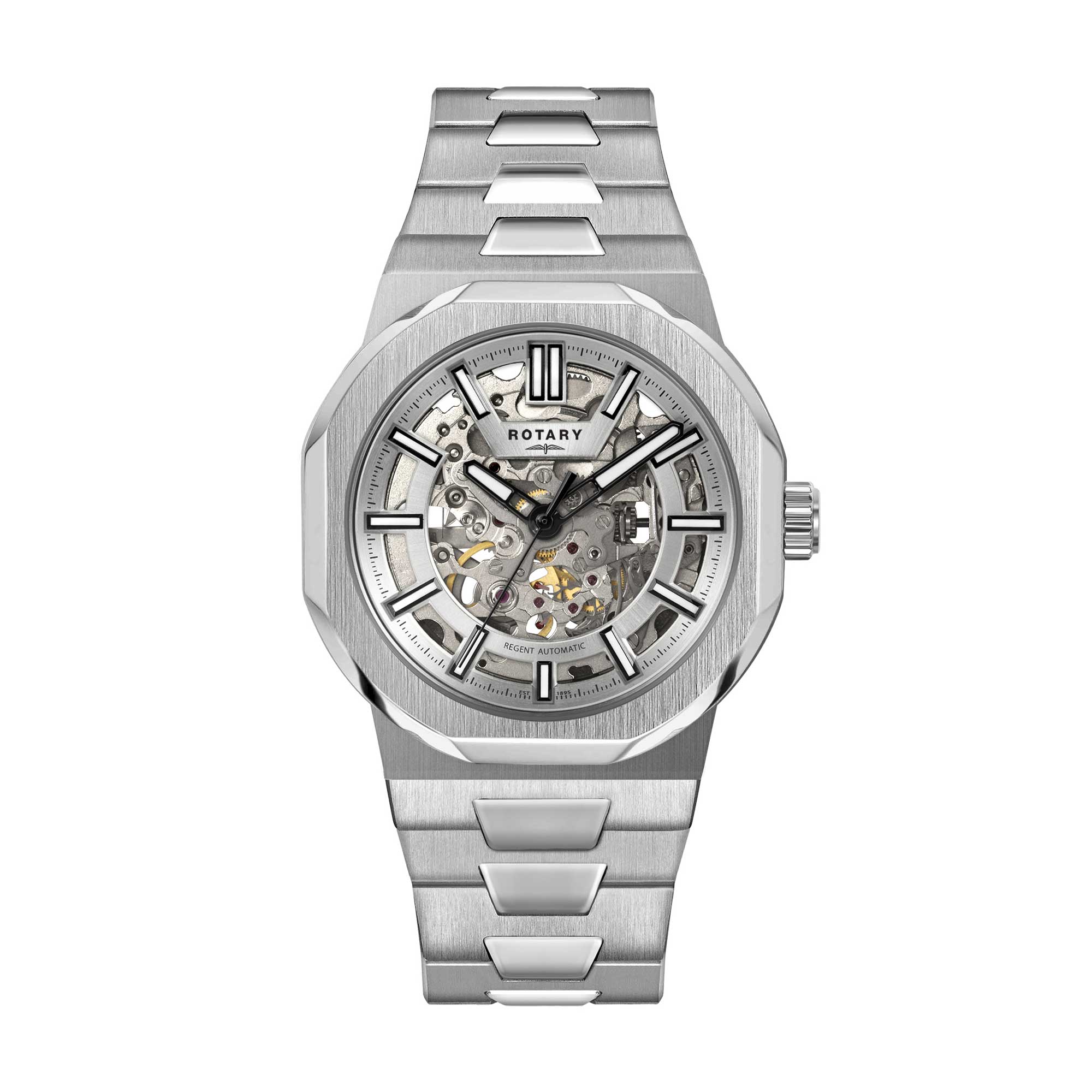 Rotary Regent Skeleton 40mm Automatic Watch GB05495/06