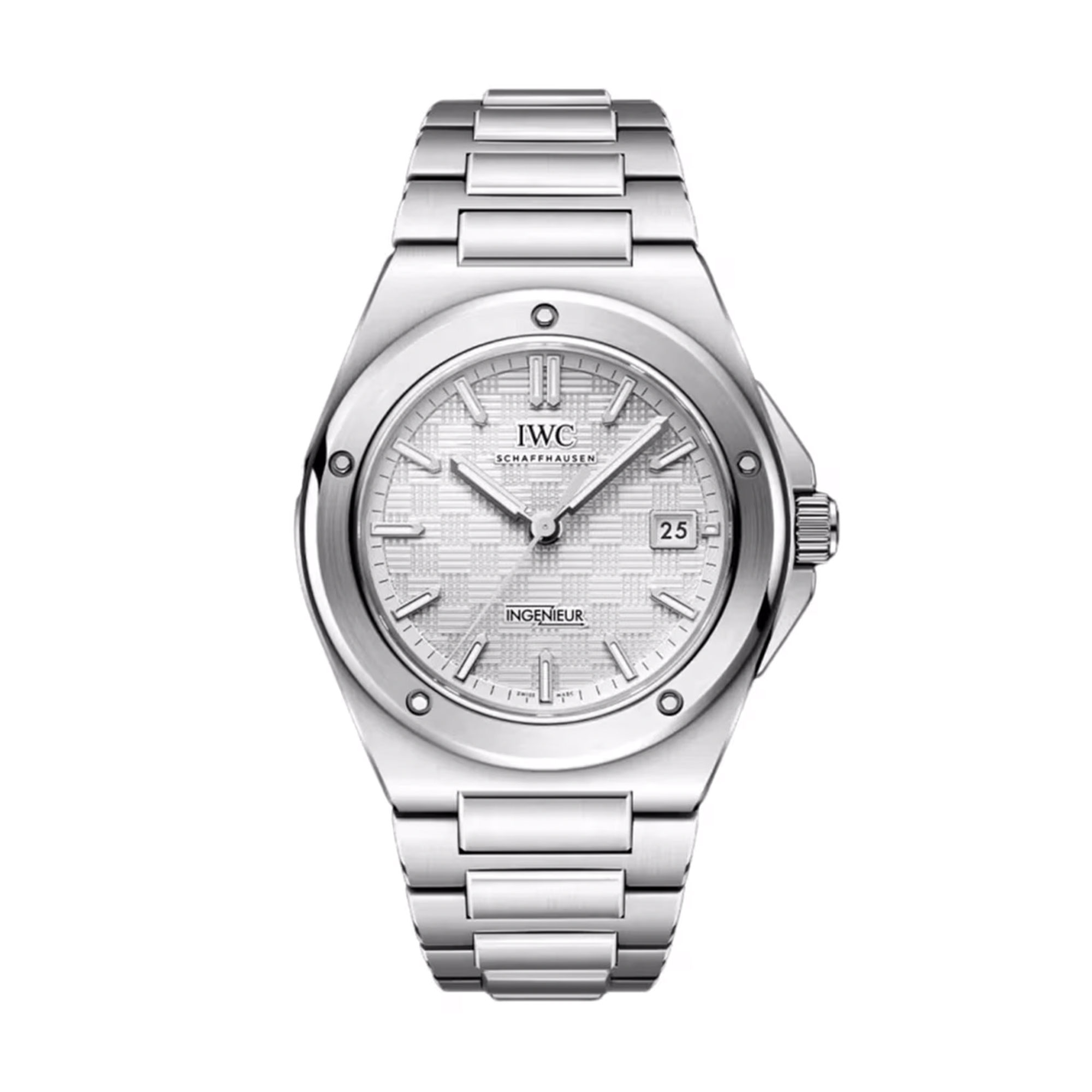 IWC Ingenieur Automatic 40mm Mens Silver Watch IW328902