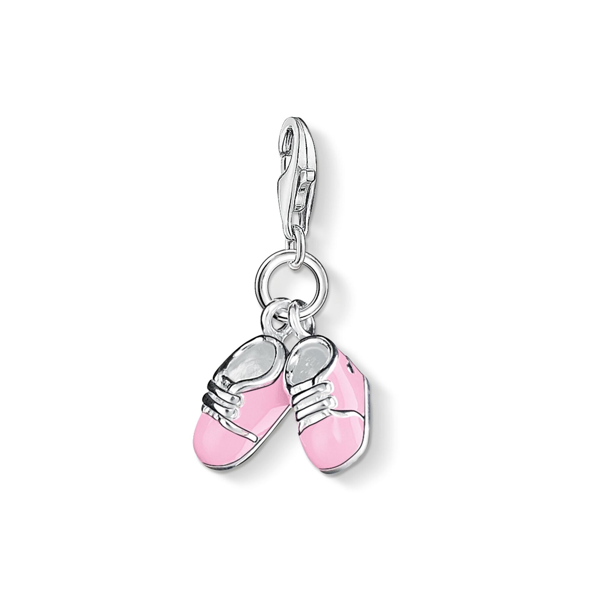 thomas sabo pink baby shoes charm 0820-007-9