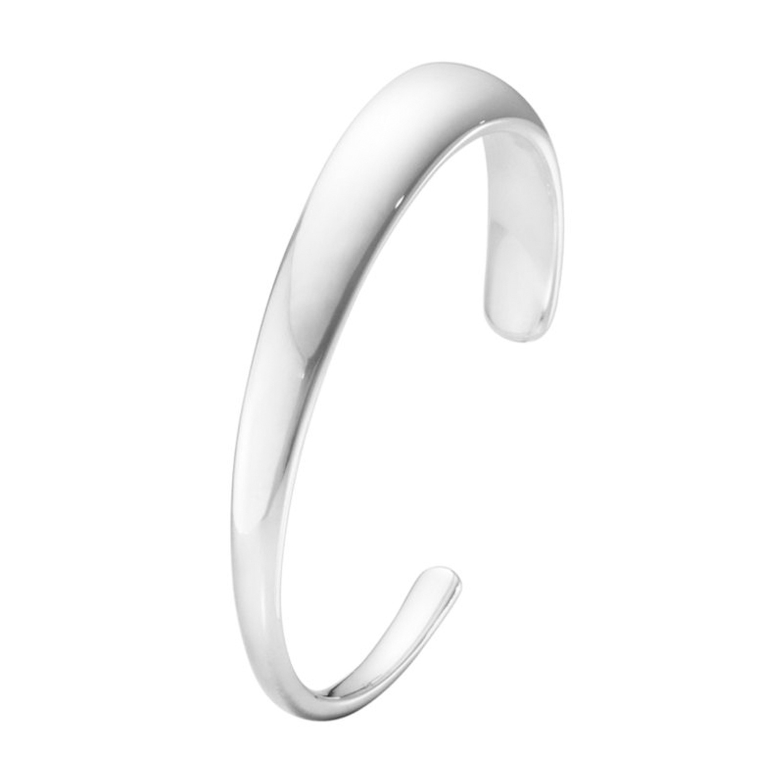 Georg Jensen Curve Sterling Silver Cuff Bangle 20000027