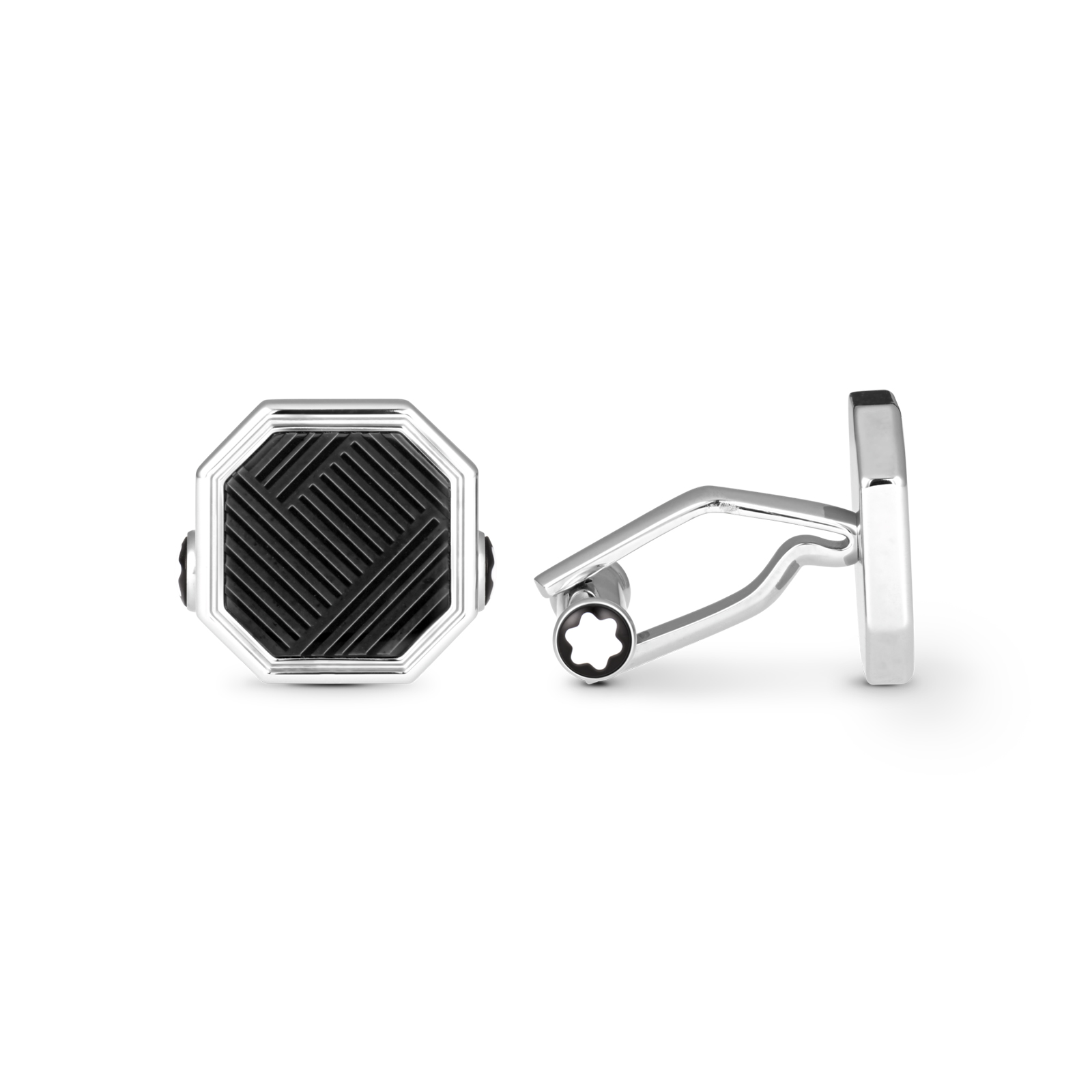 Montblanc Extreme 3.0 Black Cufflinks 130992