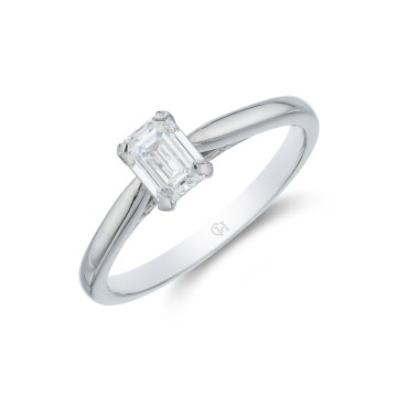 Platinum Brilliant Cut 1.00ct Solitaire