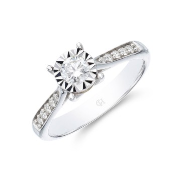 Platinum Brilliant Cut 1.00ct Solitaire