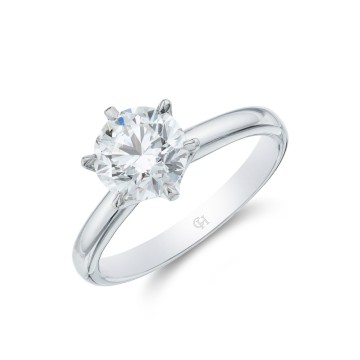Platinum Brilliant Cut 1.00ct Solitaire