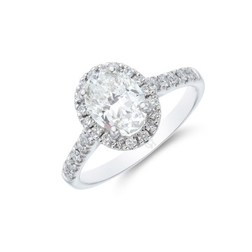 18ct White Gold Brilliant Cut 1.50ct Eternity Ring