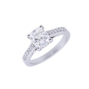 18ct White Gold 2.00ct Diamond Solitaire Ring