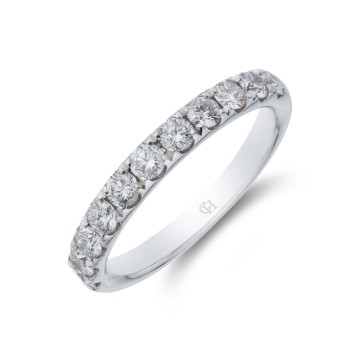 Platinum Brilliant Cut 0.75ct Diamond Eternity Ring