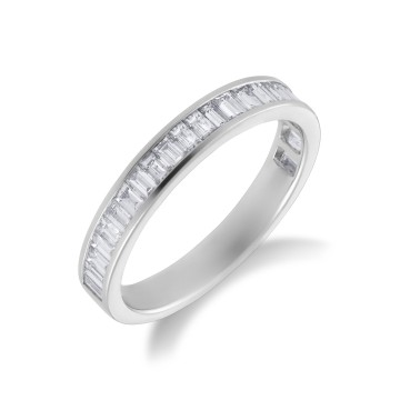 Platinum 0.50ct Diamond Eternity Ring
