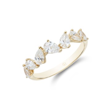 Platinum Emerald Cut 0.75ct Diamond Halo Solitaire Ring