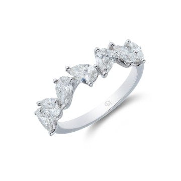 Platinum Baguette and Brilliant Cut 2.50ct Diamond Halo Ring