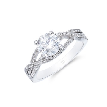Platinum Brilliant Cut 1.55ct Solitaire