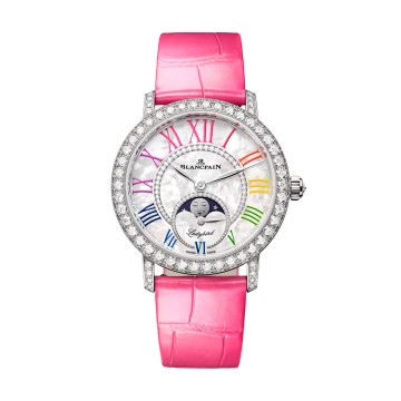 Blancpain Ladybird Colors Phases de Lune Ladies Watch 3662B 1954 95B