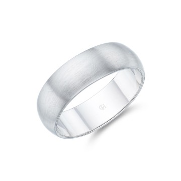 Palladium 6mm Wedding Band