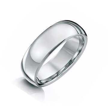 Titanium Court 7mm Wedding Band