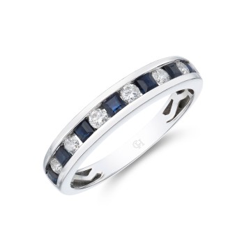 18ct White Gold Brilliant Cut 0.70ct Diamond Cluster Ring