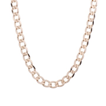 9ct Yellow Gold 20 Inch Metric Curb Chain