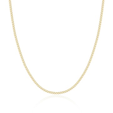 9ct Yellow Gold 18' Curb Chain