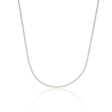 9ct Yellow Gold Gents 20” 1.5mm Curb Chain Necklace