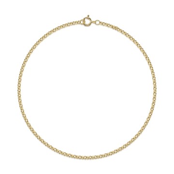 9ct Yellow Gold Belcher Gents Bracelet 