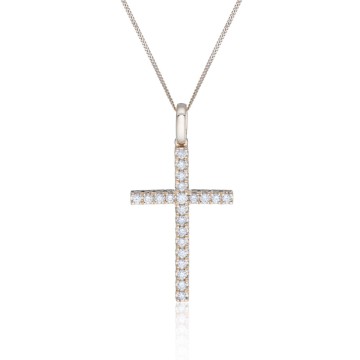 9ct Yellow Gold Brilliant Cut 0.50ct Diamond Pendant