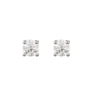 18ct White Gold Brilliant Cut 1.50ct Diamond Stud Earrings