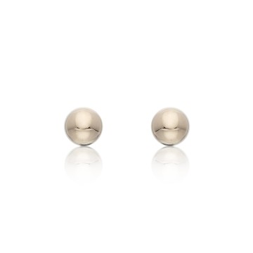 9ct Yellow Gold Small Ball Stud Earrings