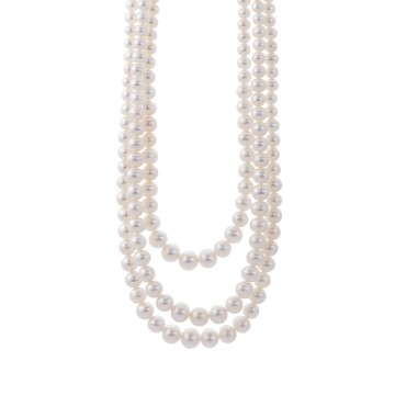 14ct Yellow Gold Freshwater Pearl Necklet