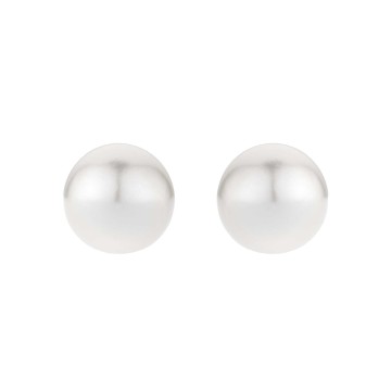 9ct Yellow Gold Pearl 9-9.5mm Stud Earrings