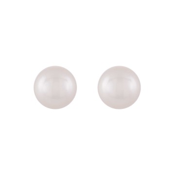 9ct Yellow Gold Freshwater Pearl 7-7.5mm Stud Earrings