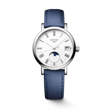 Longines Elegant Collection Moon Phase 30mm Quartz Ladies Watch L43304112