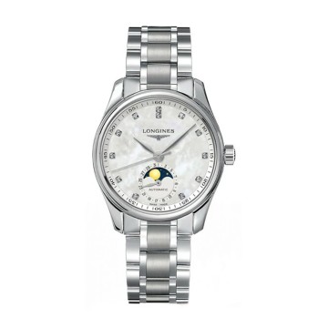 Longines Master Collection Moonphase 34mm Automatic Ladies Watch L24094876