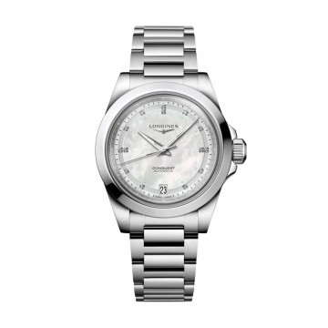 Longines Conquest 34mm Automatic Ladies Watch L34304876