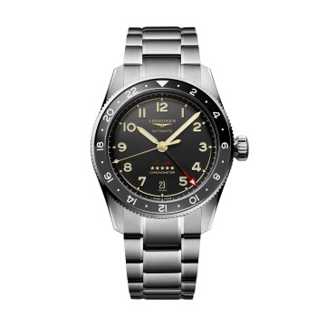 Longines Spirit Zulu Time 39mm Automatic Men's Watch L3.802.1.53.6