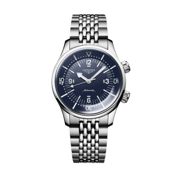 Longines Legend Diver 39mm Automatic Watch L3.764.4.90.7