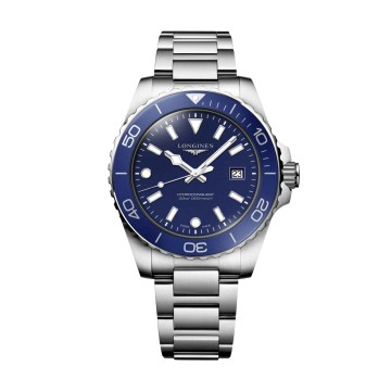 Longines HydroConquest 42mm Blue Quartz Mens Watch L37694966