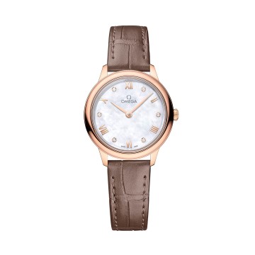 OMEGA De Ville Prestige 27.5mm Quartz Ladies Watch 434.53.28.60.55.001