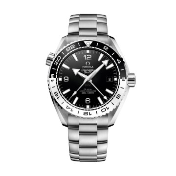 OMEGA Seamaster Planet Ocean 600M Co-Axial Master Chronometer GMT 43.5mm Mens Watch 215.30.44.22.01.001
