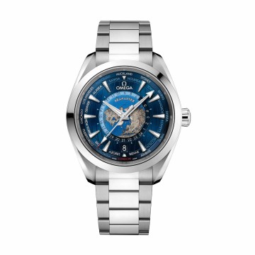 OMEGA Seamaster Aqua Terra 150M Co-Axial 43mm GMT Mens Watch 220.10.43.22.03.001