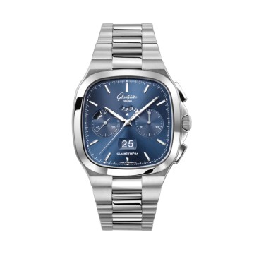 Glashutte Seventies Chronograph Panorama Date Mens Watch 1-37-02-08-02-70