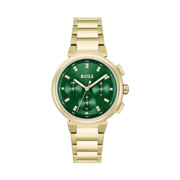 BOSS One Green Chronograph Ladies Watch 1502679