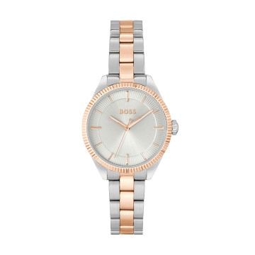 BOSS Sage Rose Gold Tone Stainless Steel Quartz 32mm Ladies Watch 1502727