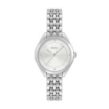 BOSS Mae Stainless Steel Crystal Quartz 30mm Ladies Watch 1502722