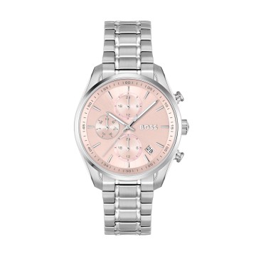 BOSS Grand Tour Quartz 38mm Stainless Steel Chronograph Ladies Watch 1502765